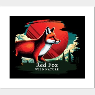 Red Fox - WILD NATURE - RED FOX -8 Posters and Art